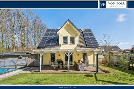 Der Sommer kann kommen- neuwertiges EFH mit naturverbundenem Außenbereich und Poolanlage - Ibbenbüren