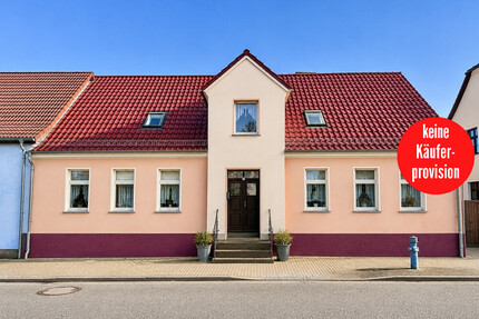 HORN IMMOBILIEN ++ großes Einfamilienhaus in Brüssow bei Löcknitz
