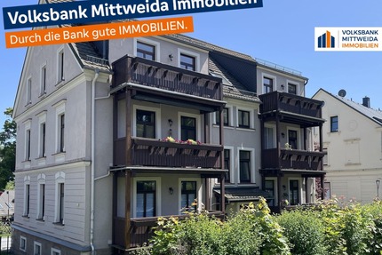 Zur ANLAGE: Komplett renoviert und modernisiert - mit Tageslichtbad, Balkon, Garage und Stellplatz! - Bärenstein