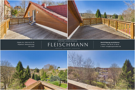 Gepflegte 4-Zimmer-DHH in Suhl: 2 Bäder, EBK, Terrasse & Vollkeller – Sofort frei!