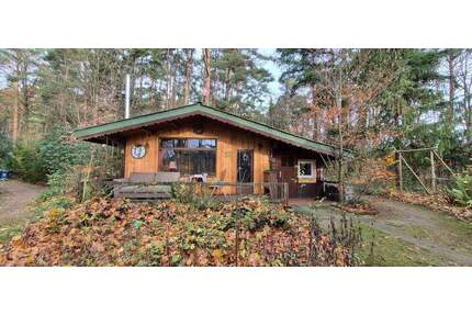 Idyllisches Blockhaus in gefühlter Alleinlage auf großem Grundstück - Hitzacker Harlingen