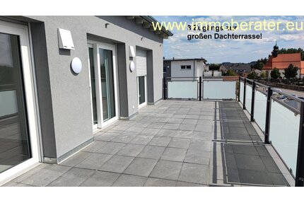 Exklusive 2-Zimmer-Penthouse-Wohnung mit riesiger Dachterrasse von 36 m2-Westausrichtung exkl. Ausstattung moderner Grundriss ab 01.03.2026. - Kemnath