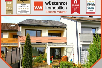 Klassisches, gut gepflegtes Reihenmittelhaus mit schönem Garten und Garage. Top Lage von Witzhelden! - Leichlingen / Witzhelden