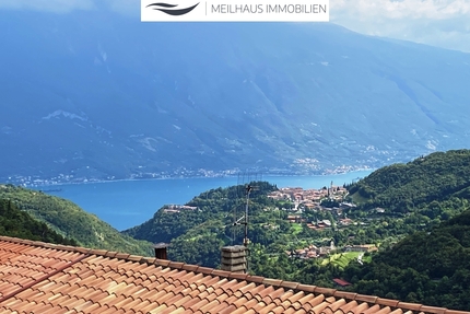 Eck-Wohnung mit großem Balkon und Seeblick in VesioTremosine - Vesio di Tremosine Gardasee