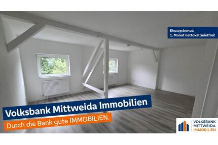 Helle 3-Zimmer-Dachgeschosswohnung mit Sichtbalken in Chemnitz-Hilbersdorf!