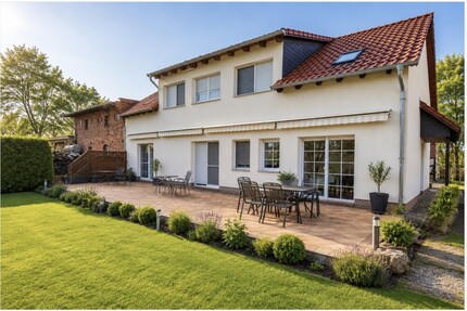 Doppelte Chance in Neulewin:Pension als Kapitalanlage nutzen & EFH sanieren Neubau auf 2.939 m² GST