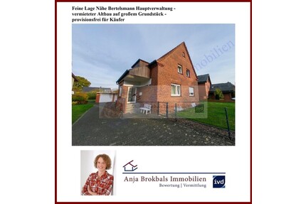 Feine Lage Nähe Bertelsmann Hauptverwaltung - provisionsfrei für Käufer - Gütersloh