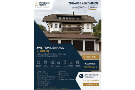 Platz und noch mehr Platz -Wohnen & Vermögen clever kombinieren - Höfen