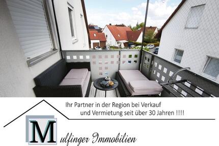 moderne 3 Zi. DG (2. OG) Wohnung mit Balkon und KFZ-Stellplatz - Uehlfeld