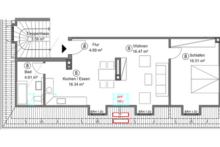 Ideale Kapitalanlage - Helle 2,5-Zimmer-Wohnung in Hamm-Herringen – vermietet, modernisiert,