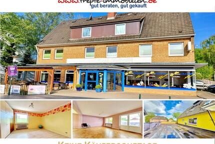 Wohn- und Geschäftshaus mit 2 Wohneinheiten und großer Gewerbefläche in TOP-Lage - Hohenlockstedt