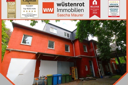 Handwerker aufgepasst! Wohn- Geschäftshaus mit drei Einheiten plus Lager und Garage. Top Grundstück! - Oberhausen