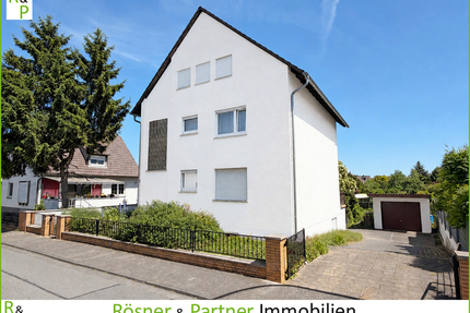 Mehrfamilienhaus in ruhiger Lage – sanierungsbed. – Neubau Erweiterung nach § 34 (BauGB) möglich - Trebur