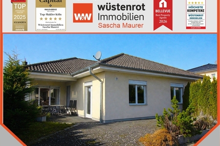 Treppensteigen war gestern! Top gepflegter, nahezu neuwertiger Bungalow auf schönem Sonnengrundstück! - Weilerswist