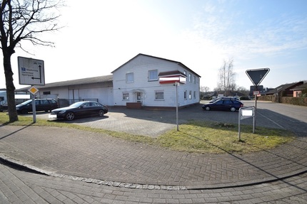 Hauptverkehrsstr. Sulingen: Gewerbehalle teilbar viele Parkplätze