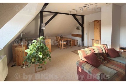 BIGKs - Halle-Frohe Zukunft: Möblierte 2 Raumwohnung,separate Küche,Wannenbad (-;)