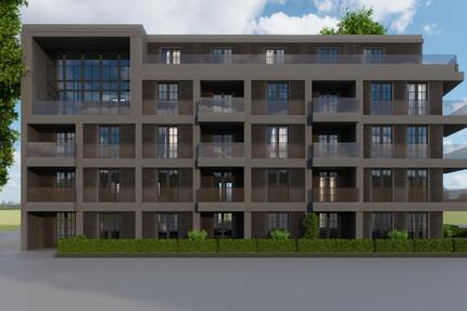 Helle Penthousewohnung mit Dachgarten im KFW 40 QNG Energiesparhaus -ideal für LuxPendler - Trier