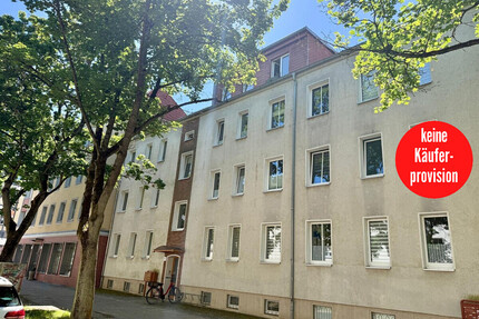 HORN IMMOBILIEN++ Neubrandenburg Zentrum, 2-Raum Dachgeschosswohnung mit schönem Ausblick -nicht vermietet-