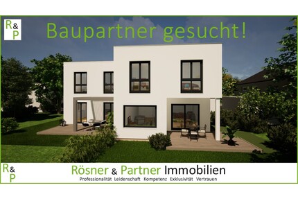 *Rosenberg Grundstückshälfte*Baupartner gesucht für DHH*Familie sucht freundliche Nachbarn* - Hofheim